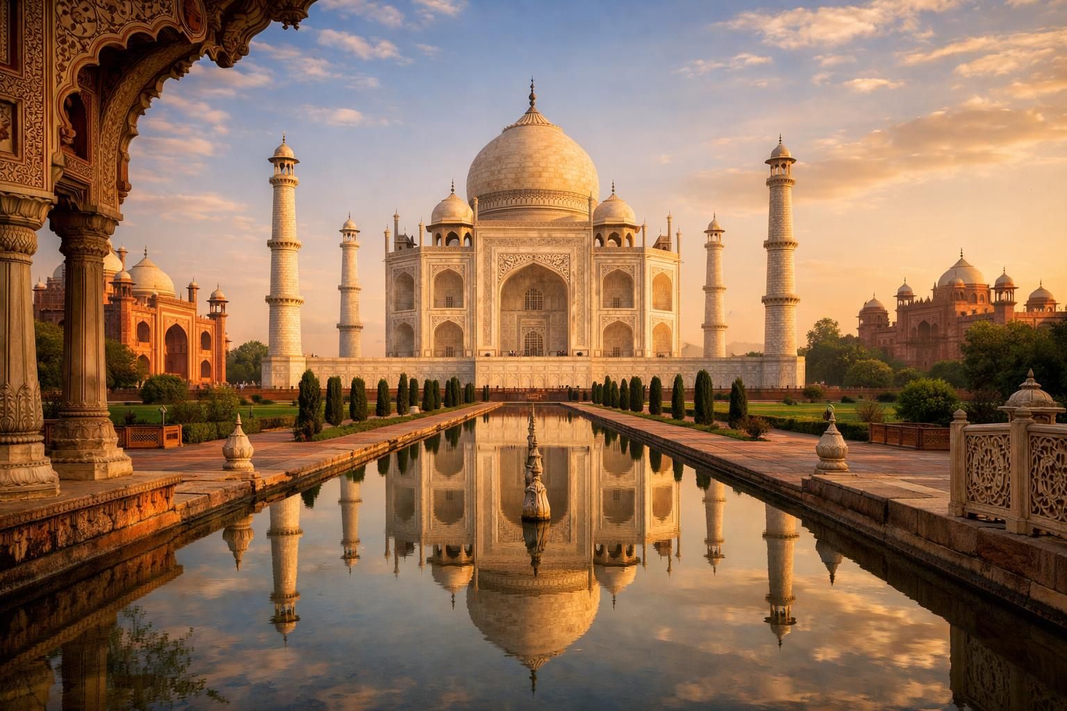 À la découverte des joyaux de l&rsquo;architecture moghole en Inde taj mahal et au-delà