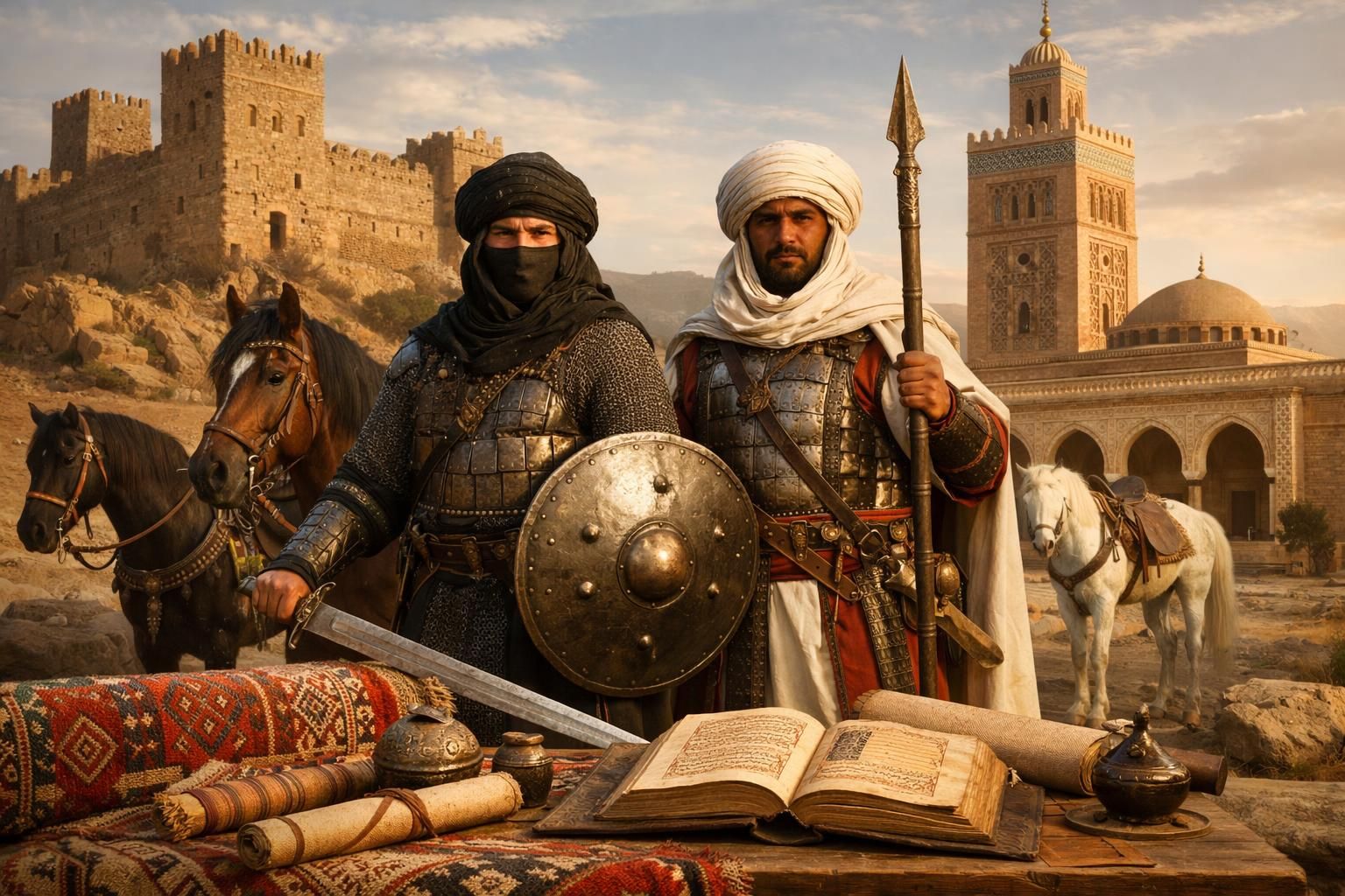 Histoire et héritage des dynasties berbères almoravides et almohades