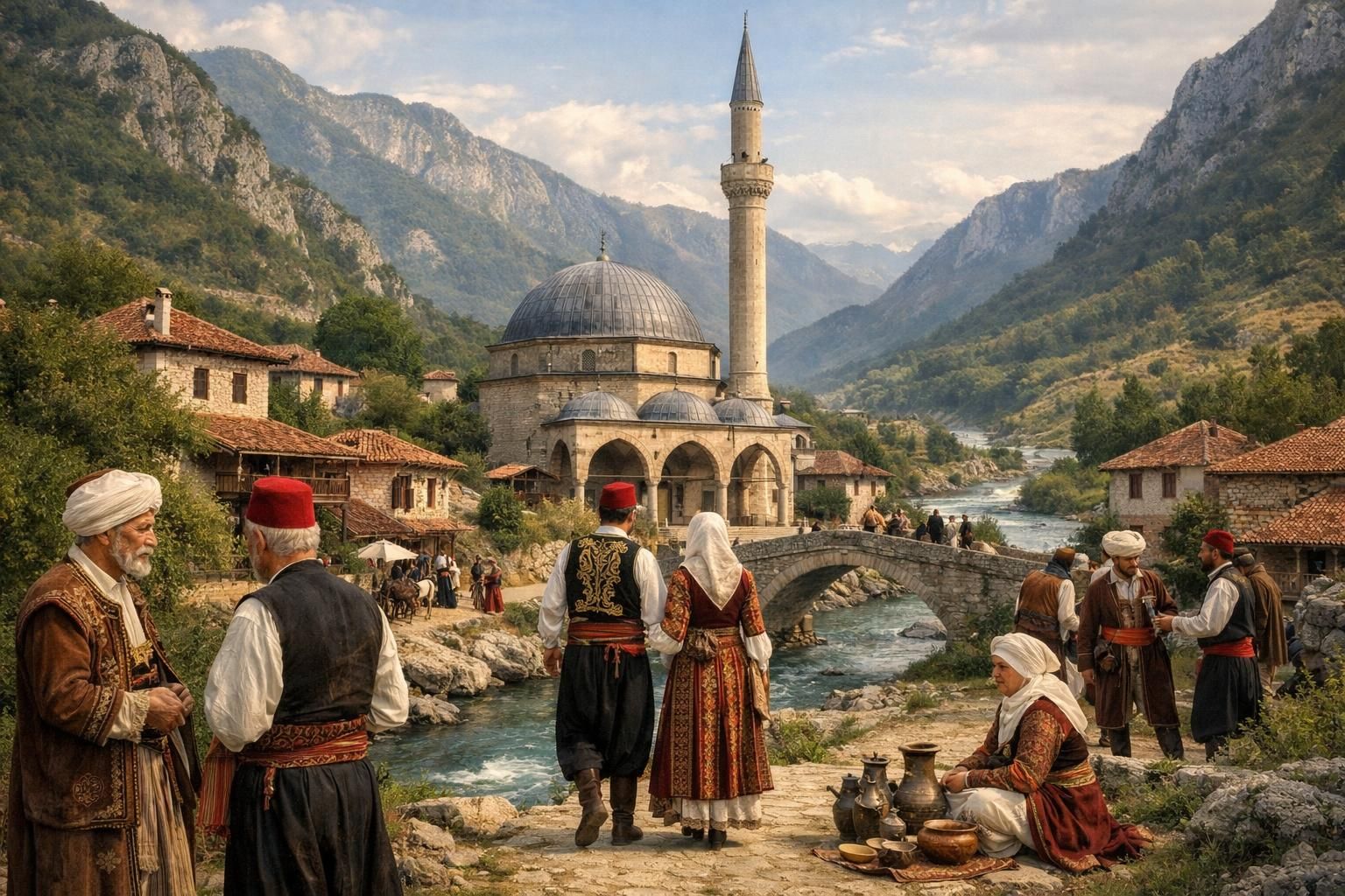 Adem, marchand imaginaire né à Durazzo et devenu chroniqueur des routes adriatiques, sert de fil conducteur tout au long de ce parcours. Il parcourt le littoral et l’arrière-pays, échangeant des étoffes, des idées et des récits entre la Bosnie et [&hellip;]