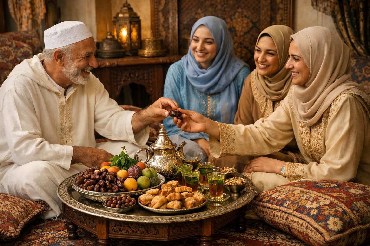 L&rsquo;art de recevoir dans la culture musulmane et ses valeurs d&rsquo;hospitalité