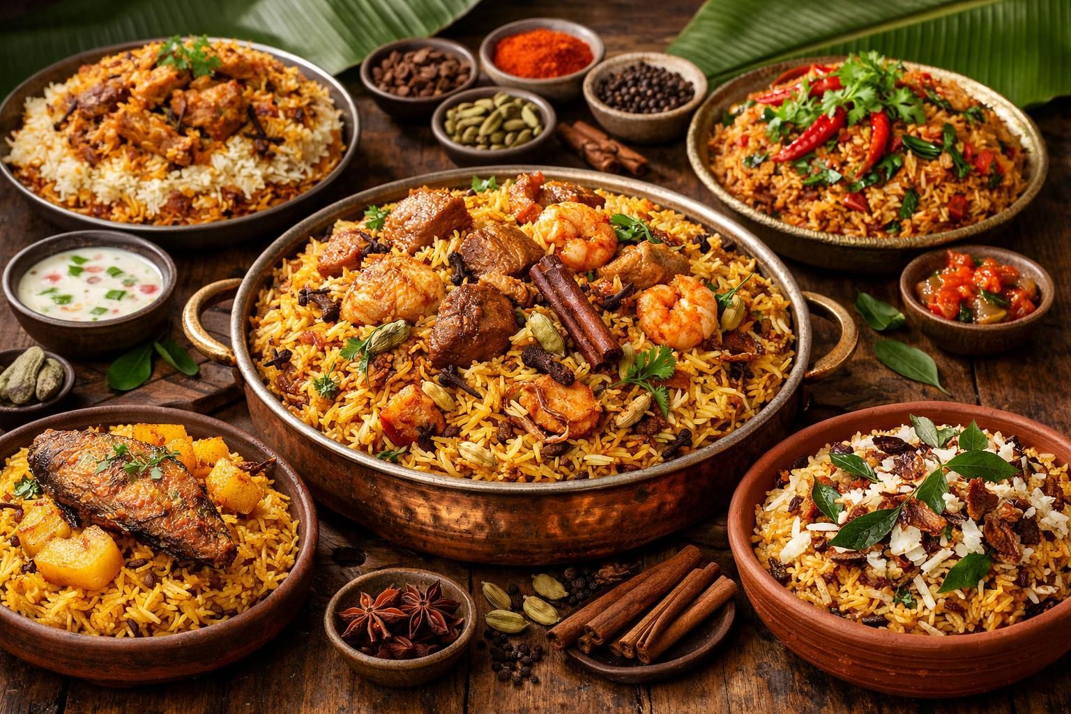 Le biryani est plus qu&rsquo;un plat : c&rsquo;est une histoire en couches, un voyage aromatique qui traverse les cuisines et les cœurs de l&rsquo;Asie du Sud. Héritier des influences persanes et des savoirs-faire locaux, il occupe une place centrale dans [&hellip;]