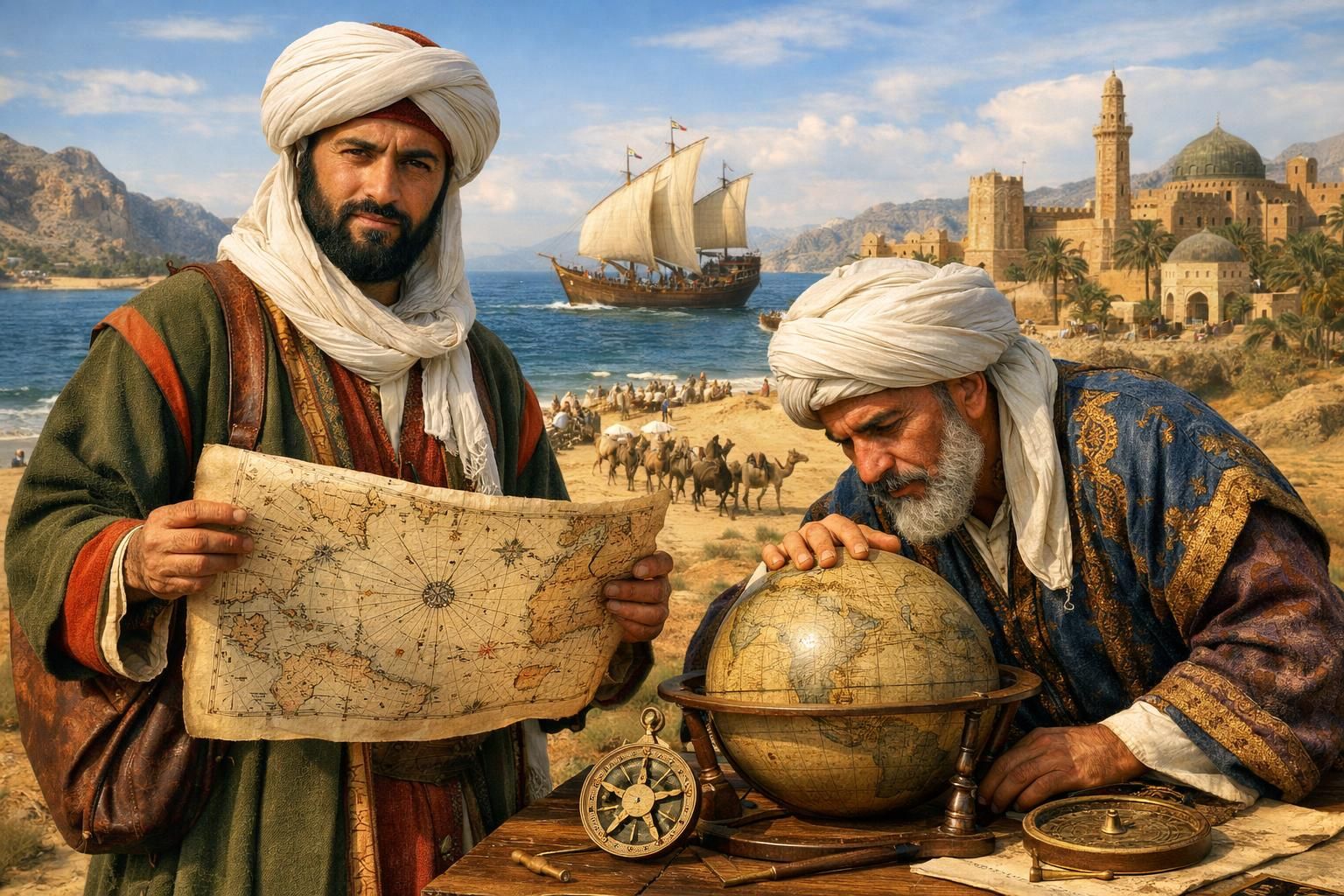 Aux confins des cartes anciennes et des récits de voyage se dessine une histoire de curiosité, d&rsquo;ingéniosité et de rencontres qui a façonné la connaissance du monde au Moyen Âge. Les grandes figures comme Ibn Battuta et Al-Idrissi ont parcouru [&hellip;]