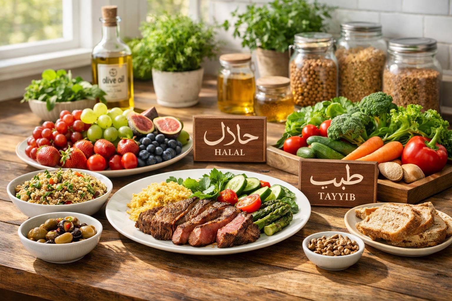 Les principes fondamentaux de l&rsquo;alimentation halal et tayyib expliqués